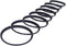 Andoer 18pcs Camera Lens Filter Metal Adapter Ring Kit, Filter Ring Adapter (9pcs Step Up & 9pcs Step Down)