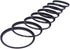 Andoer 18pcs Camera Lens Filter Metal Adapter Ring Kit, Filter Ring Adapter (9pcs Step Up & 9pcs Step Down)