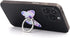 Butterfly Cell Phone Ring Holder, 360° Rotation Finger Grip Stand, Compatible with All Smartphones (Lilac)