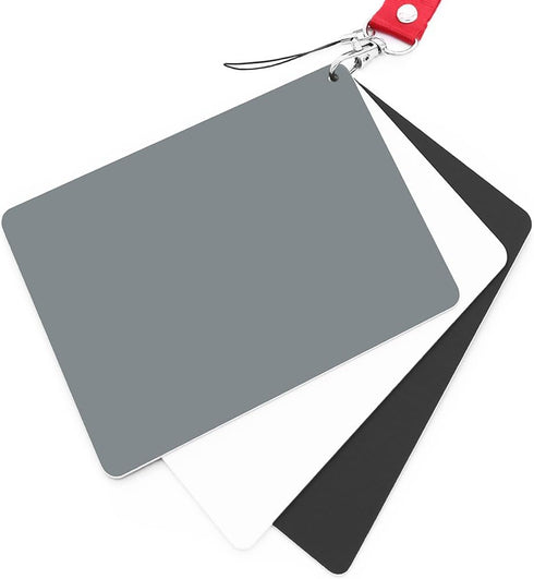 Anwenk Grey Card White Balance Card 18% Exposure Photography Card Custom Calibration