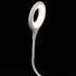 Dimmable Voice Activated USB Gooseneck Lamp Flexible Bedside Reading Light Night Light for Bedroom USB Powered