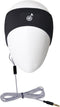 Sleep Headphones Stereo with Headband, Ultra Thin Speakers for Side Sleepers, Sports, Air Travel, Meditation, Black