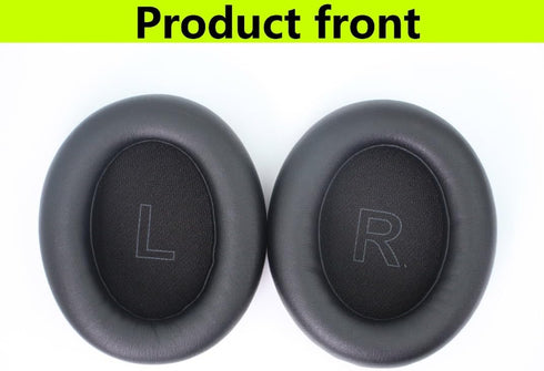 Replacement Ear Pads Compatible with Anker Soundcore Life Q10, Q10BT, Life 2 NEO BT Headphone Ear Pads, Repair Replacement Accessories (Obsidian Black)