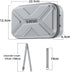 3 3 3 SUREWO Osmo Pocket Case, Portable PU Storage Protective Bag for DJI Osmo Pocket Standard kit and DJI Osmo Pocket