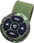 Waterproof Bluetooth Media Button Remote, Wireless Music Controller for Car, Bike, Motorcycle, Green