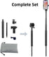 YKI 50" Golf Monopod Selfie Stick with Ground Spike Stake, Golf Swing Analyzer Phone Stand for Training Aid, Adjustable