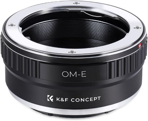 K&F Concept Lens Mount Adapter for Olympus OM Lens to Sony NEX (E-Mount) Camera Body
