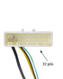 JUNMUL UX-NI006 12v 6v Backup Camera Retention Wire Harness Compatible with Nissan Frontier Altima Murano Rogue Titan