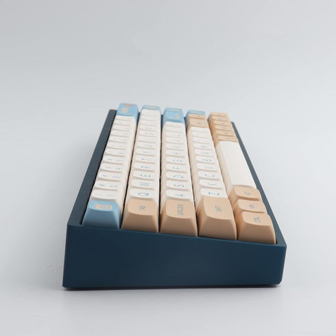 Hyekit PBT Keycaps - 138 Keys Soy Milk Dye-Sublimation Cute Keycaps, XDA Profile for Mechanical Keyboards