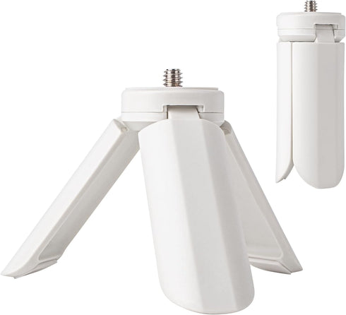 MUZIRI KINOKOO Mini Tripod for Fuji Instax Pal with 1/4 Inch Screw, Compatible for Polaroid PAL/EVO/70 - White