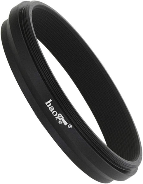 Haoge Lens Filter Adapter Ring for Fujifilm FinePix X70 X100 X100S X100T X100F Camera, 49mm UV CPL ND Filter Lens Cap