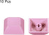PATIKIL 1U Blank Keycaps - 10 Pack Universal PBT Keyboard Replacement Accessories for MX Mechanical Keyboards
