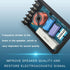 WEAH-2001 2 Way Crossover for Speaker - 2pcs Speaker Frequency Divider for Car Audio Speakers, Crossover Filter