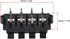 uxcell 2 Row 8 Way Spring Speaker Terminal Clip Push Release Connector Audio Cable Terminals Strip Block (Black Red)