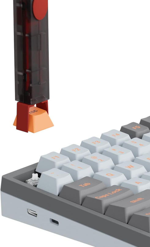 GATERON Twins Switch Puller, Keycap Puller for Mechanical Keyboards, DIY Tool for Easy Switch Replacement