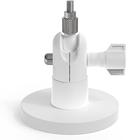 HOLACA Magnetic Wall Mount Stand for Pan Tilt Indoor Outdoor Camera, No Tools Required, White