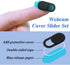 50 0.027-Inch Mesee Pieces Webcam Cover Slider, Ultra Thin Web Camera Protective Privacy Covering Slide Stickers