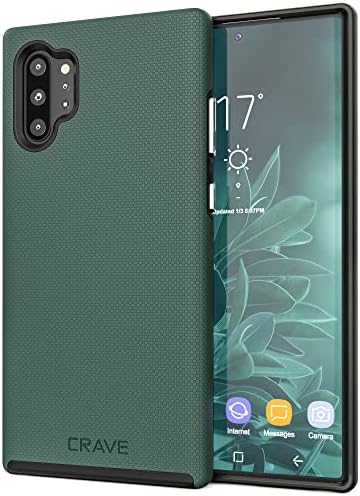 Crave Note 10+ Case - Forest Green - Dual Guard Protection Series Case for Samsung Galaxy Note 10 Plus