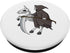 Grimly Unicorn Skeleton Rider Riding Ghost Grim Reaper PopSockets Swappable PopGrip