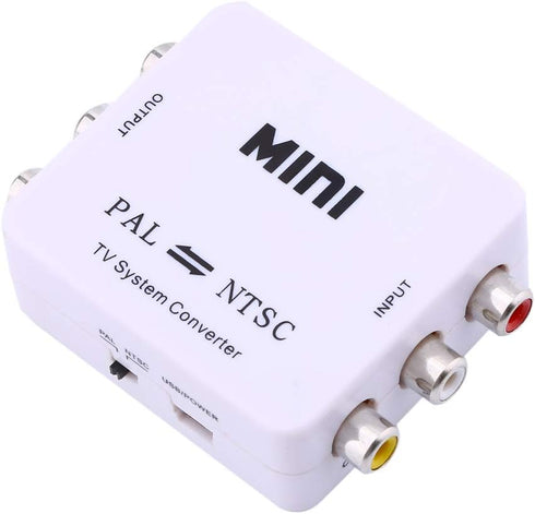 PAL to NTSC Converter, 1080p HDMI Video Switcher Adapter for NTSC TV Set Projector
