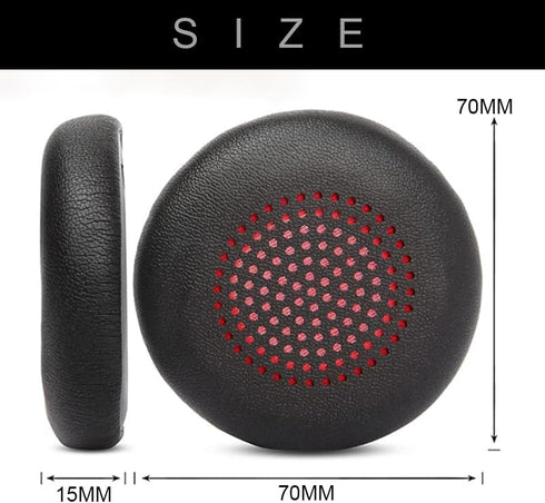 Replacement Ear Pads Cushion for Plantronics Voyager Focus 1/2 UC, Plantronics Voyager Focus B825 Headset Ear Covers,Ear Cushions Cover for Poly BlackWire 5200?5210?5220?7225,Voyager 4210/4220.
