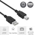6ft 2.0 HL-2170W HL-2220 HL-2280DW USB Cable Cord Lead for Brother Printer
