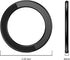TENOC Magnetic Wall Mount, Magnet Ring Phone Holder, Hands-Free Mirror Shower Car Magnet Stand for All Cellphones