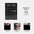 Silent Pocket SLNT Webcam Privacy Stickers for Camera Lens Privacy (Black Out) - Blocks Hackers' Spying, Recording
