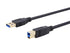 Monoprice Select Series USB 3.0 A to B Cable, 1.5ft, Compatible with Brother, HP, Canon & More!