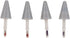Yoidesu Tablet Stylus Tips - 4Pcs Stylus Pencil Nib Replacement for Huawei M Pencil/Honor Magic Pencil - Blue + Red