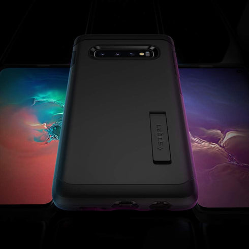 Spigen Tough Armor Case Designed for Samsung Galaxy S10 (2019) - Black