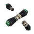 FULARR 20Pcs Professional Connector Kit, 10 Pairs BNC Male & Female Socket Screw Terminal Block Adapter