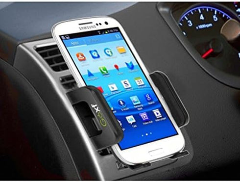 Custom Accessories GOXT 23444 Adjustable Vent Mount Phone Holder, Black by Custom Accessories