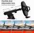 LEEMASING 360 Universal Phone Holder Adjustable Windshield Dashboard Sticky Pad Stand Car Mount Strong Suction