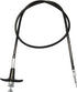 BokWin 27.5 Inch(70cm) Bulb-Lock Threaded Release Cable Mechanical Shutter Line Vibration-Free Black Camera Remote