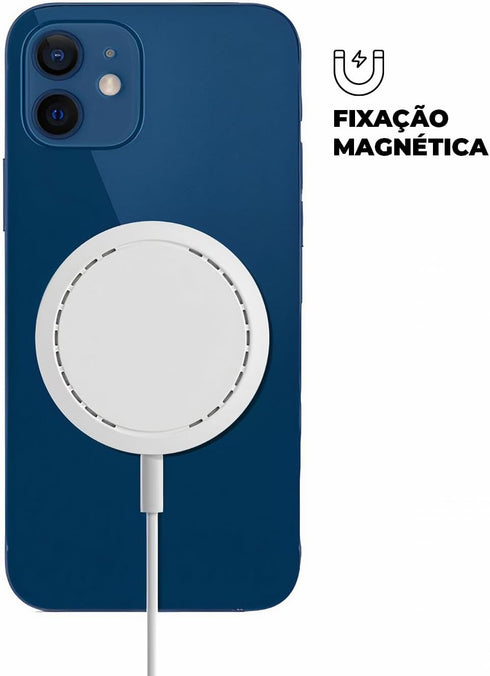 Magnetic Wireless Charger, Fast Recharging, 1M, Qi Standard Compatibility, Type-C Input