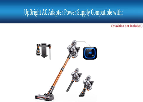 UpBright 30V AC/DC Adapter for Honiture S11 S12 25.9V 2500mAh Li-ion Battery Cordless Vacuum Cleaner