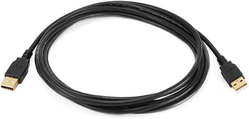 Monoprice 105444 USB 2.0 A Male to A Male 28/24AWG Gold Plated