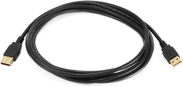 Monoprice 105444 USB 2.0 A Male to A Male 28/24AWG Gold Plated