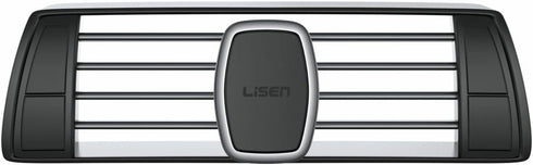 LISEN 2 Pack 6 Magnetic Phone Holder for Your Car - Military Magnets Vent Cell Phone Mount (Silver)