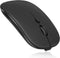 UrbanX 2.4GHz & Bluetooth Wireless Mouse, Rechargeable for Samsung Galaxy Tab S7, Laptop/PC/Mac/iPad Pro - Onyx Black