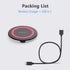 Yootech Wireless Charger, 10W Max Fast Wireless Charging Pad Compatible with iPhone 15/15 Plus/15 Pro Max/14/13/SE