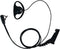 Motorola Xpr 6550 Earpiece, D Shape Surveillance Headset with Ptt Mic for Motorola 2 Way Radio Walkie Talkie