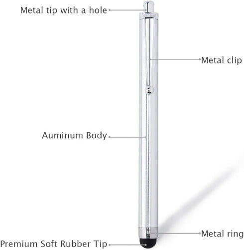 Briout 36 Pack Stylus Pens for Touch Screens, High Precision Capacitive Stylus Compatible with All Universal Touch