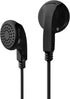 Maeline Bulk Earphones - 100 Pack Wholesale Bundle with 3.5 mm Headphone Plug, Black