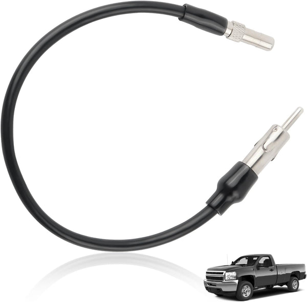 Figpade Car Radio Antenna Adapter Replacement,FM AM Upgrade Antenna Adapter for Car Stereo