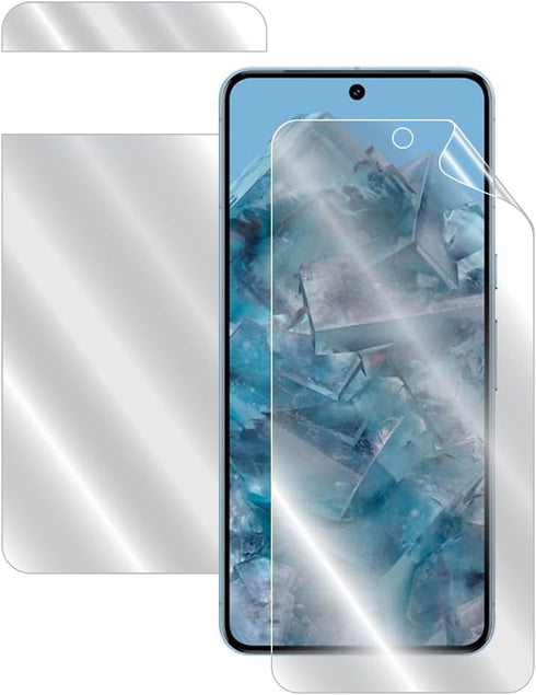 IPG for Google Pixel 8 Pro FULL BODY Hydrogel Protector Invisible Touch Screen Sensitive Ultra HD Clear Film Anti Scratch Skin Guard - Smooth/Self-Healing/Bubble -Free Screen & Back