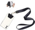 4 Pack x4) COCASES Phone Tether Tab, Phone Strap Replacement Part for Cell Phone, Safety Lanyard Patch (Black