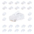 Cat5e RJ45 Modular Plugs, 8P8C UTP Ethernet Crimp Connectors, Gold-Plated Contacts (100 Pack)