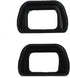 2 Pack EP-12 A33 A55 A57 A58 A65 A77 Camera Eyecup Eyepiece Replacement Viewfinder for DSLR Camera